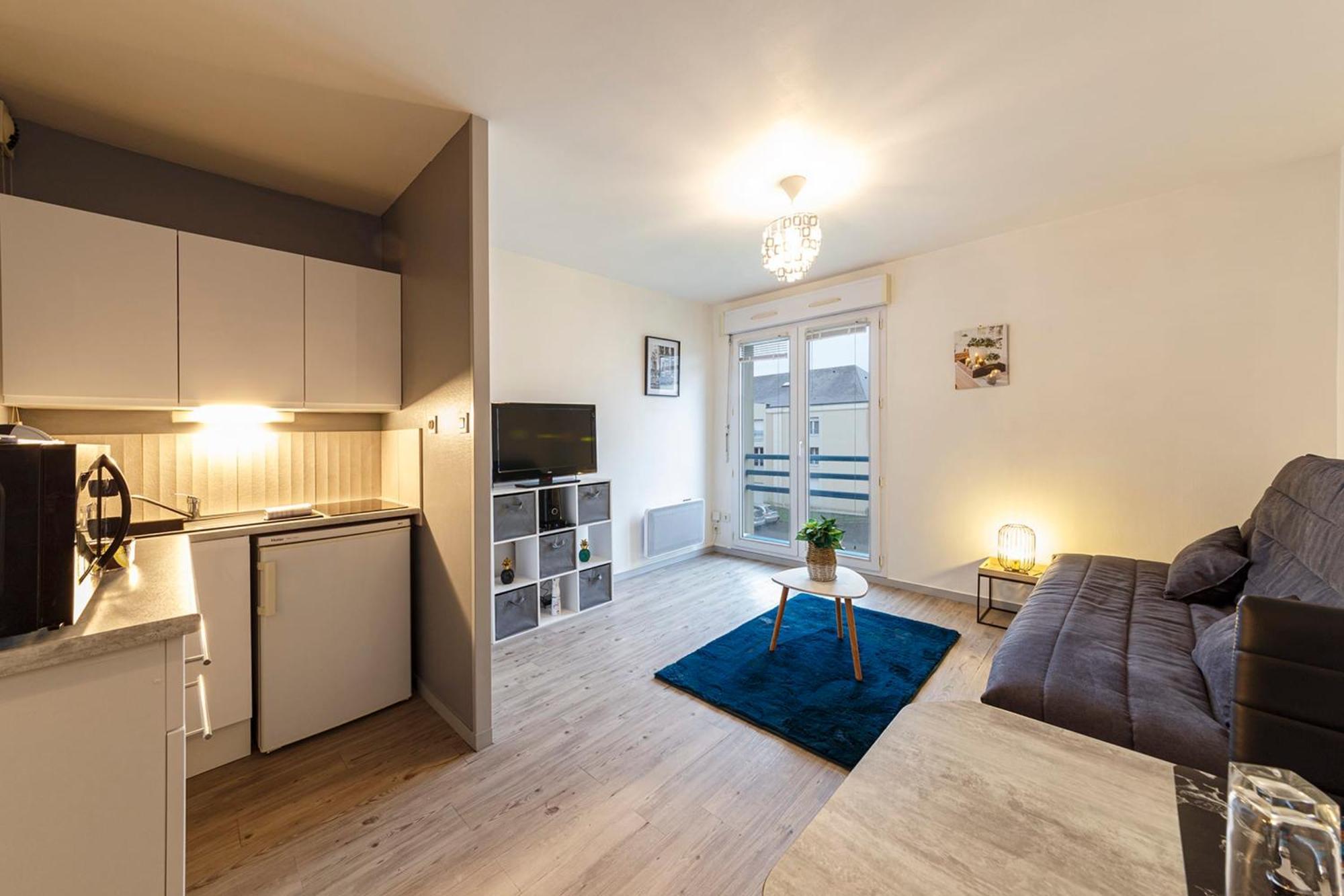 Le Bocage Wifi Parking Tramway Apartment Angers Exterior photo